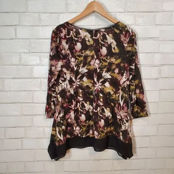 Simply Vera - Vera Wing floral top - Picture 12 of 13